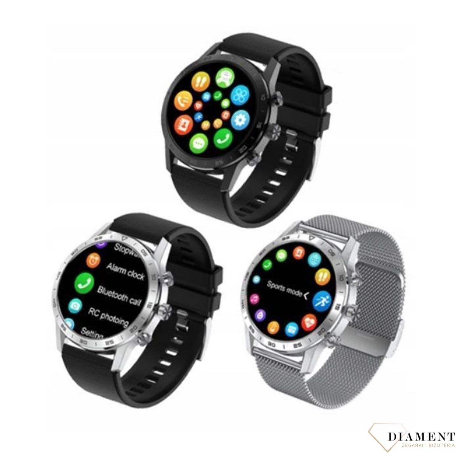 Smartwatch męski Hagen HC2x SET to zegarek ⌚ z bluetooth 📲 (2).jpg